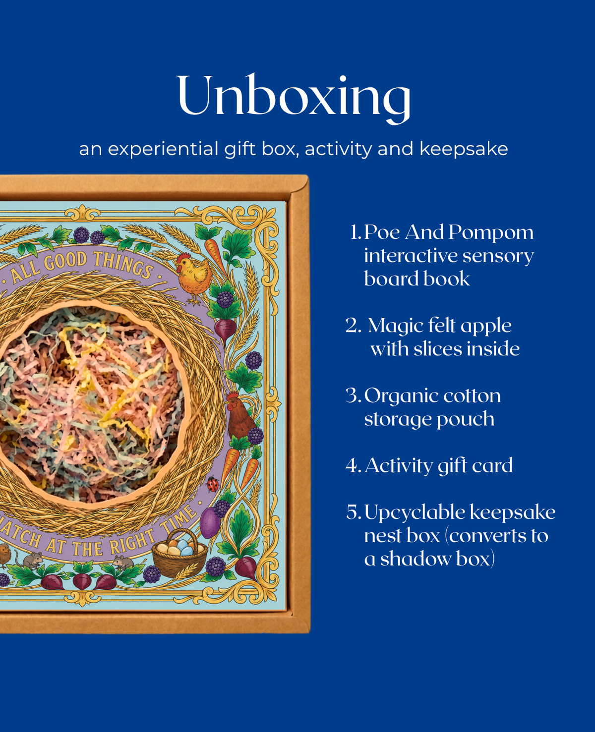 Pom & Poem interactive sensory board book