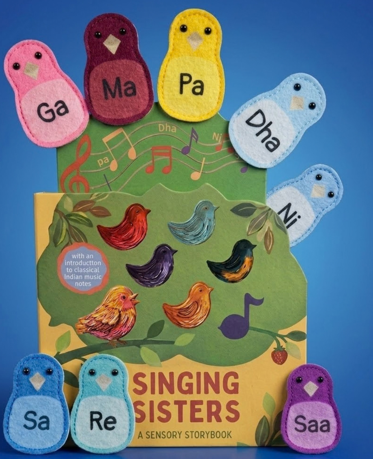 Singing Sister interactive sensory board book